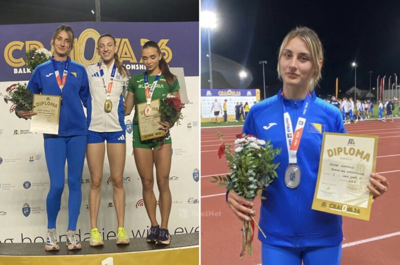 Emina Omanović vicešampionka Balkana: Srebrom u Craiovi nastavila niz velikih uspjeha