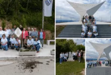 Članice Udruženja pripadnica Armije RBiH Ilijaš posjetile „Krila slobode“ na brdu Žuč