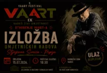 VAART Festival počinje izložbom umjetničkih radova Stjepana Šimića – Pepija