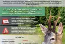 ULD „Zec“ Ilijaš 18. jula otvara sezonu lova na srndaća