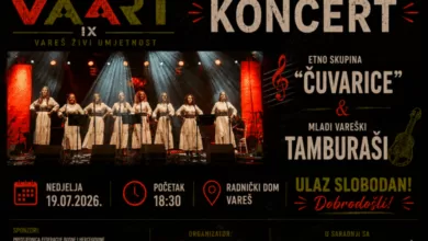 U Varešu koncert Etno skupine Čuvarice u okviru IX VAART Festivala