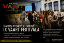 Ministrica Sanja Vlaisavljević uputila čestitku povodom otvorenja IX VAART Festivala u Varešu