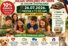 Edukativno druženje djece i roditelja s kućnim ljubimcima u Lješevu