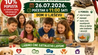 Edukativno druženje djece i roditelja s kućnim ljubimcima u Lješevu