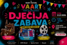 Vareš: Dječija zabava u okviru IX VAART Festivala donosi četiri sata igre i zabave za najmlađe