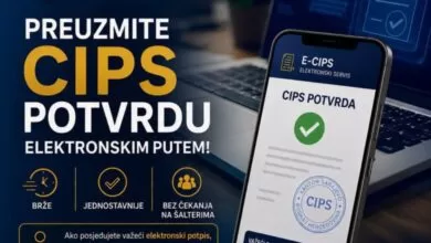 MUP Kantona Sarajevo poziva građane da iskoriste prednosti elektronskog izdavanja CIPS potvrda