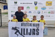 Tri zlatne medalje za mlade atletičare AK Ilijaš na utrci u Olovu