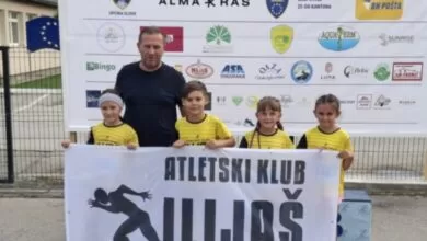 Tri zlatne medalje za mlade atletičare AK Ilijaš na utrci u Olovu