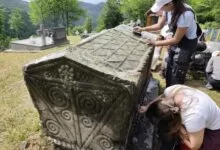 Konzervirani stećci na lokalitetu Kopošići kod Ilijaša