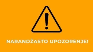 Izdato narandžasto upozorenje zbog visoke temperature zraka