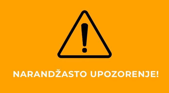 Izdato narandžasto upozorenje zbog visoke temperature zraka