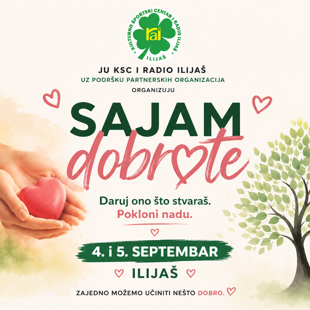 Sajam dobrote početkom septembra u Ilijašu