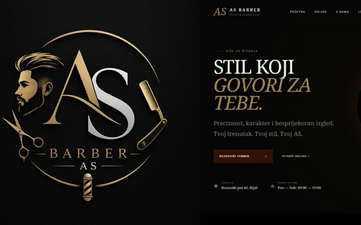 U Ilijašu uskoro otvara vrata novi barber salon AS Barber