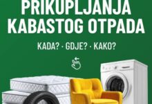 U oktobru jesenja akcija odvoza kabastog otpada