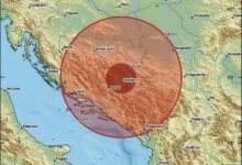 Zemljotres zatresao Sarajevo: Epicentar 21 km sjeverozapadno od grada, osjetio se na širem području BiH