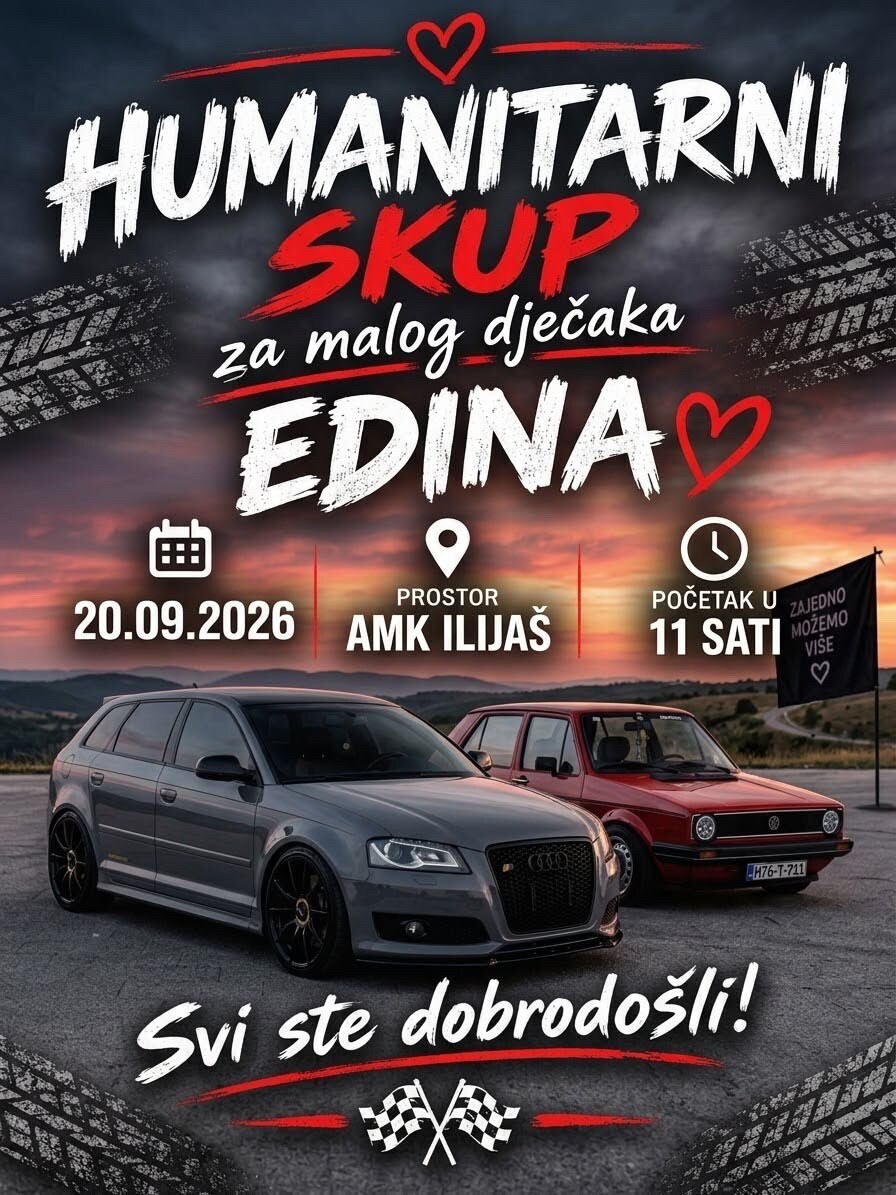 Humanitarni skup za malog dječaka Edina Mahmutovića: Svi ste dobrodošli