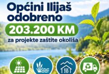 Općini Ilijaš odobreno 203.200 KM za projekte zaštite okoliša