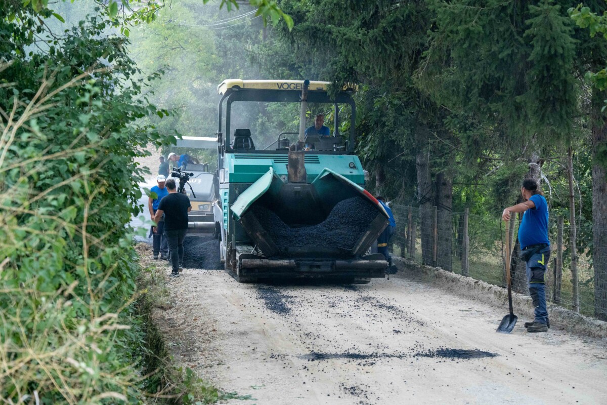 Vogošća: Završeni radovi na asfaltiranju dijela ulice Blagovac II