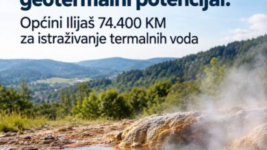 Geotermalni potencijal Podlipnika: Općini Ilijaš odobreno 74.400 KM za istraživanja obnovljivog izvora energije