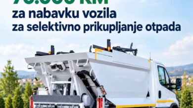 Općini Ilijaš odobreno 70.000 KM za nabavku vozila za selektivno prikupljanje otpada