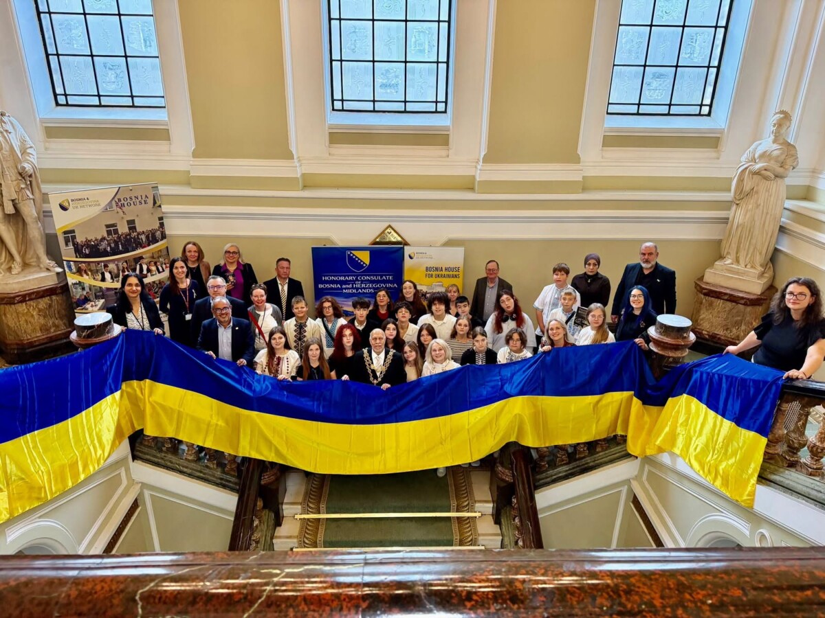 BOSANSKA ZAJEDNICA U BIRMINGHAMU OTVORILA SVOJA VRATA MLADIMA IZ RATOM POGOĐENOG ZAPORIŽJA