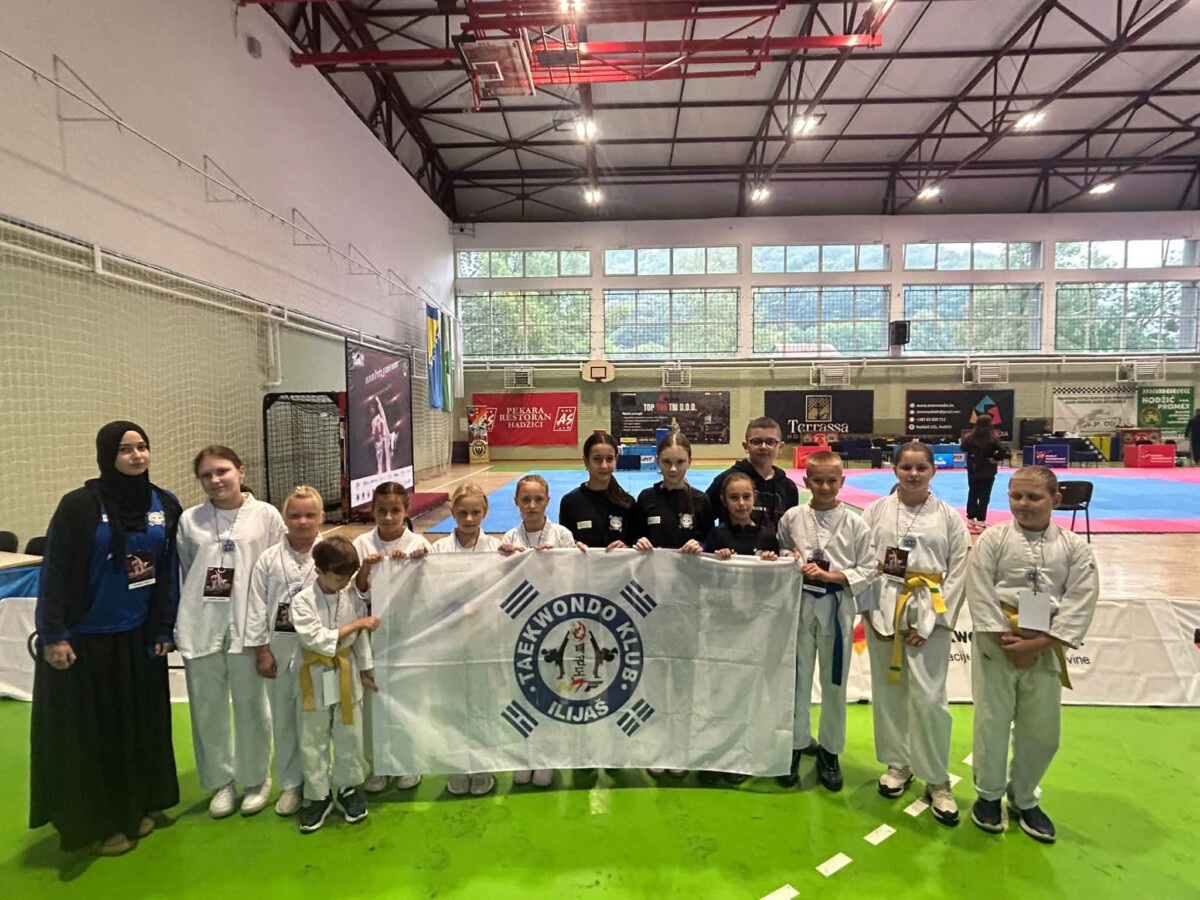 Taekwondo klub Ilijaš osvojio 24 medalje i tri pehara na takmičenju u Hadžićima