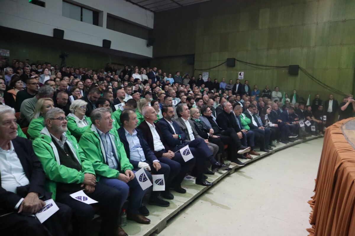 SDA održala centralni predizborni skup u Ilijašu: Predstavljeni kandidati i programske smjernice