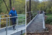 Na rijeci Sapni kod Zvornika Hajro vlastitim rukama napravio most koji ponovo spaja ljude