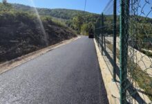 U Malešićima kod Ilijaša u toku asfaltiranje 1.000 metara puta