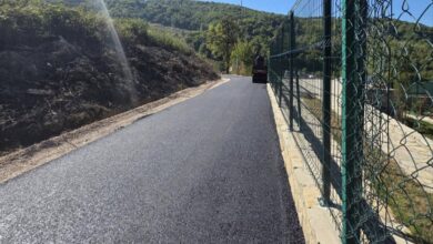 U Malešićima kod Ilijaša u toku asfaltiranje 1.000 metara puta