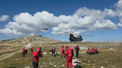 GSS Ilijaš učestvovao u edukaciji iz helikopterskog spašavanja