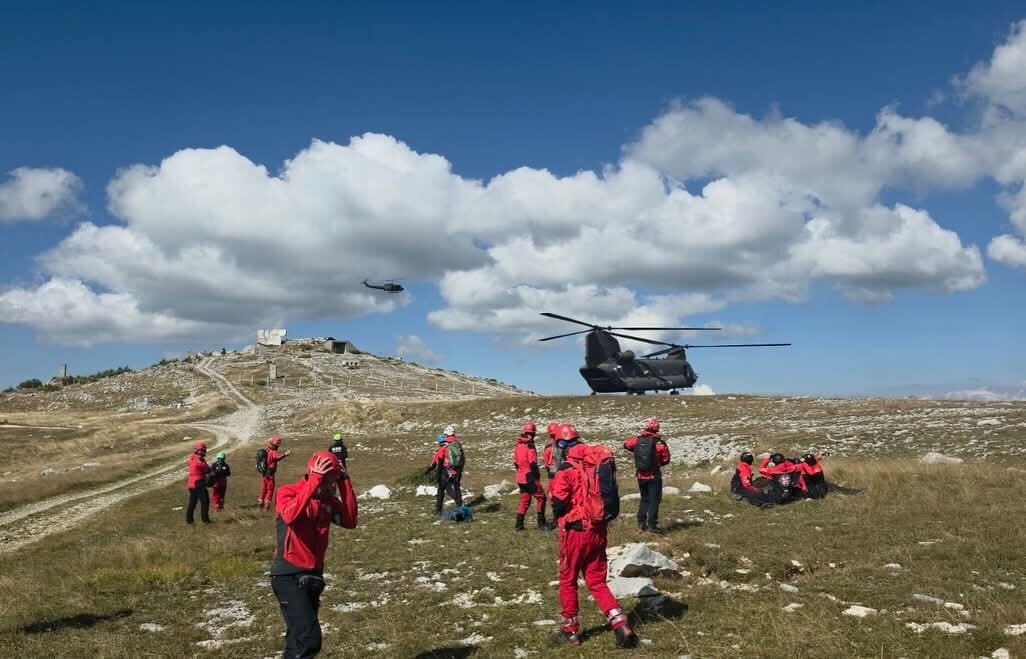 GSS Ilijaš učestvovao u edukaciji iz helikopterskog spašavanja