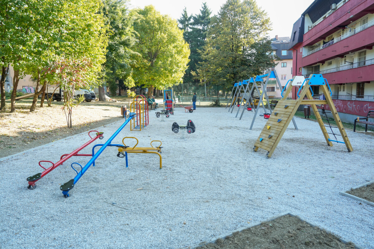 Obnovljeno dječije igralište u ulici Spasoja Blagovčanina