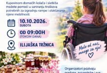 U subotu ispred TC Bingo humanitarni bazar djevojčicu iz Ilijaša