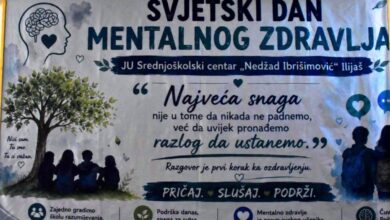 Sedmica mentalnog zdravlja u Srednjoškolskom centru „Nedžad Ibrišimović“ u Ilijašu