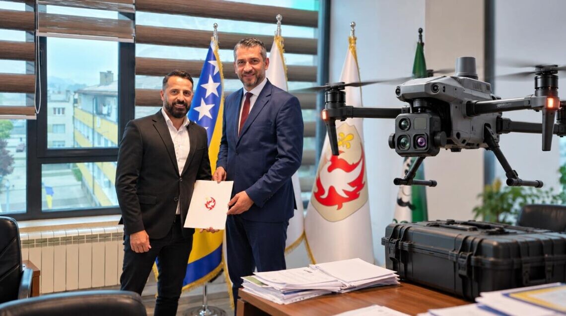 Općina Ilijaš nabavlja profesionalni dron za potrebe civilne zaštite vrijedan 64.935 KM