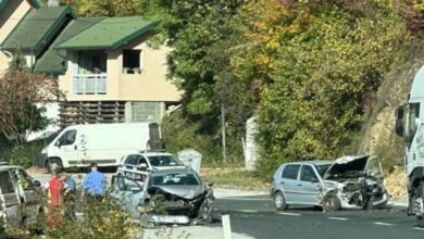 Teža saobraćajna nesreća u Srednjem kod Ilijaša, ima povrijeđenih